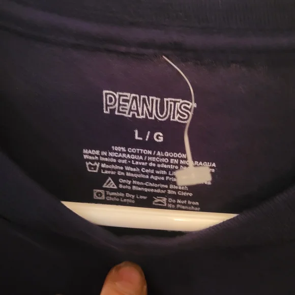 Peanuts Snoopy "Leader of the Flock" Graphic T-Shirt Large - Picture 4 of 5